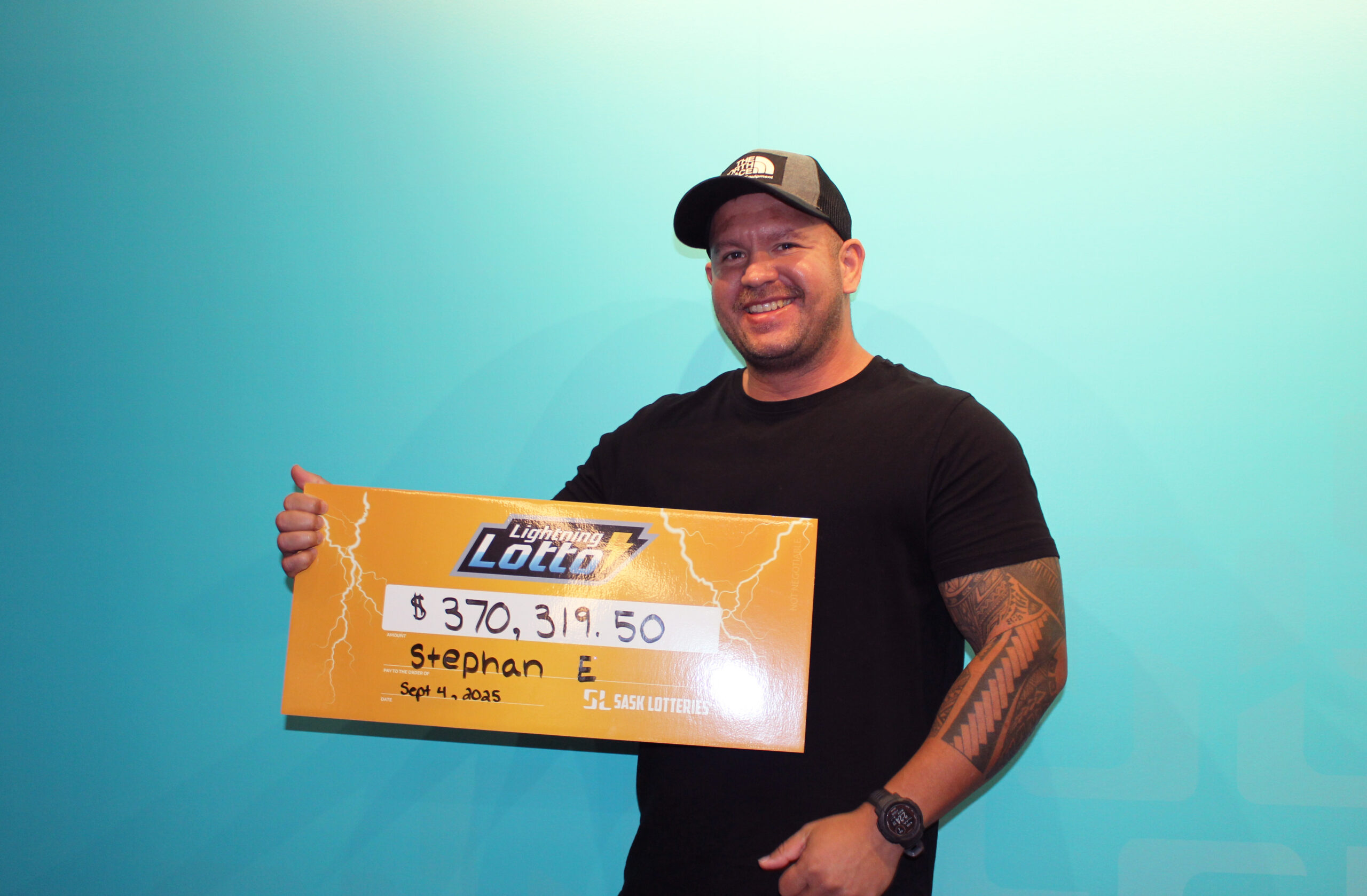 Lottery Winner Stephan Ellis