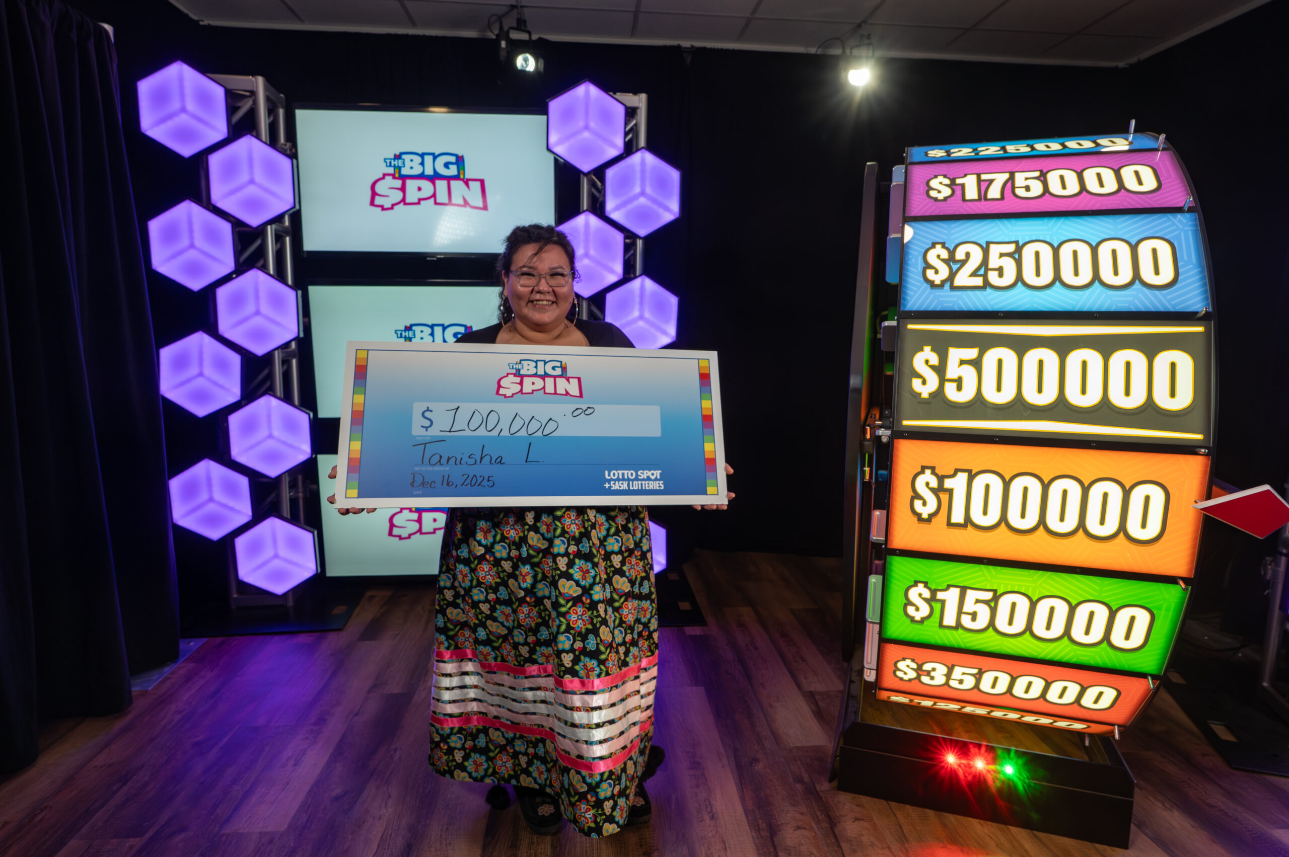 $100,000 on the Big Spin!