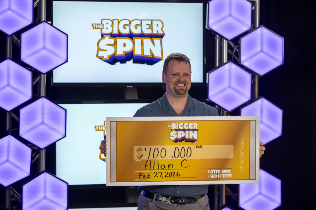 Lottery winner Allan Croskery